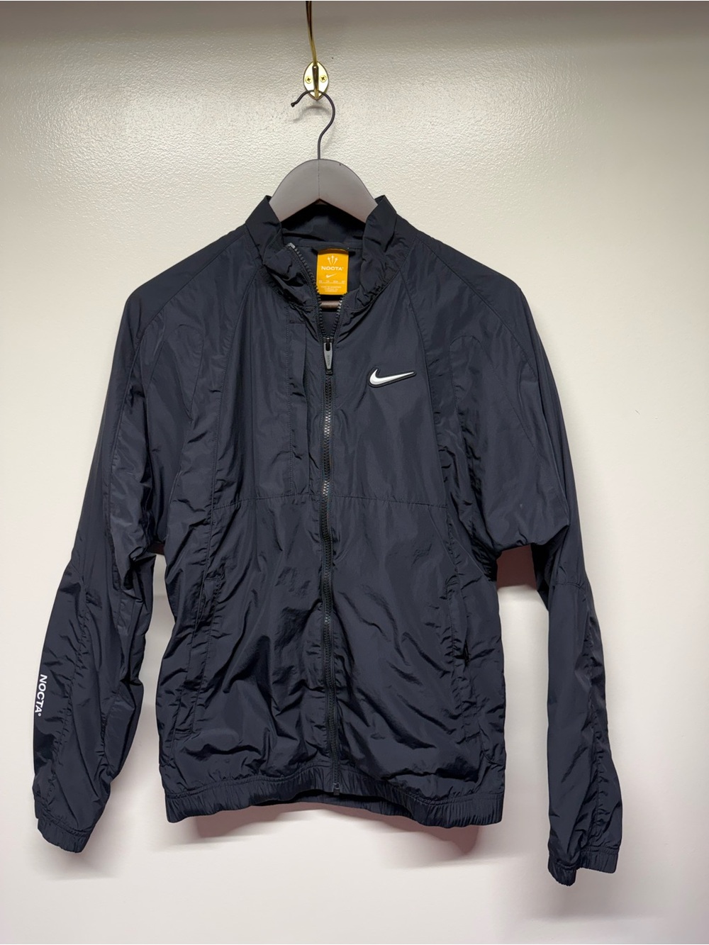 Nike nocta Black Lightweight Zip Wind Jacket